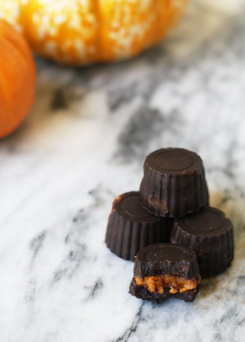 "Chocolate" Pumpkin Butter Cups (AIP, Paleo, Dairy & Nut Free)
