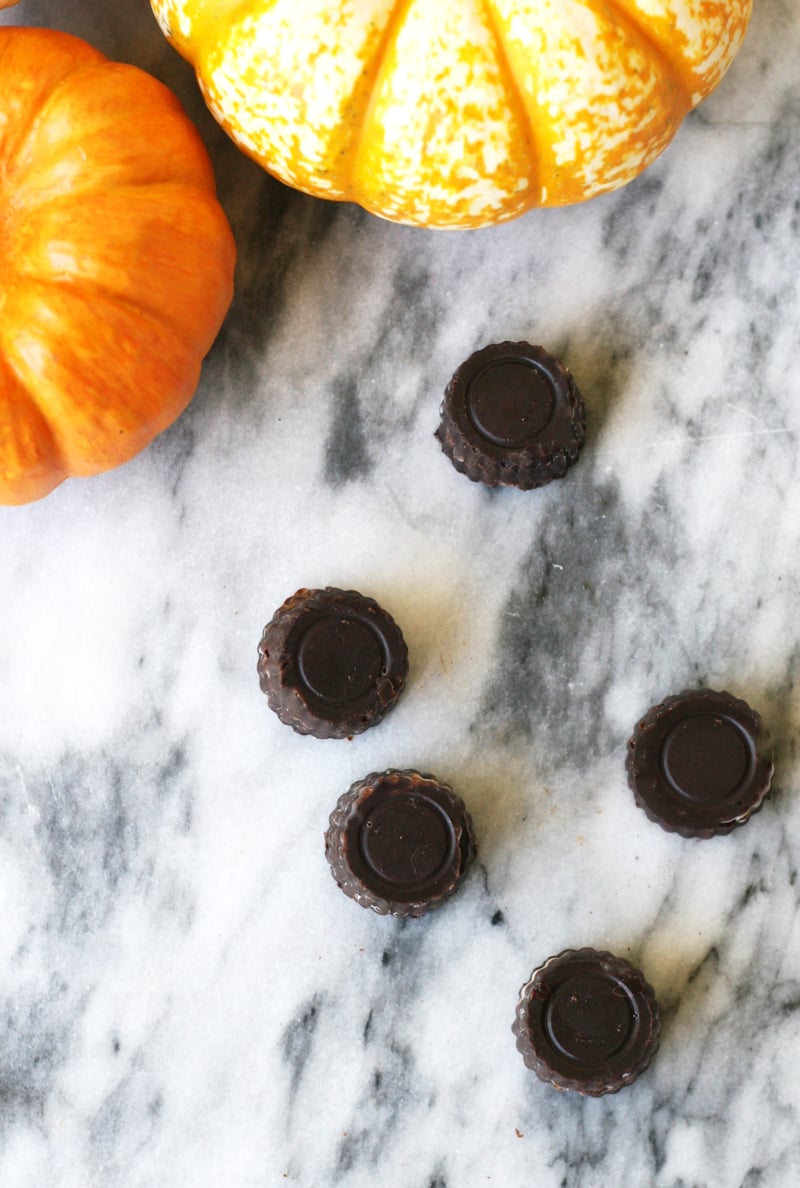 "Chocolate" Pumpkin Butter Cups (AIP, Paleo, Dairy & Nut Free)