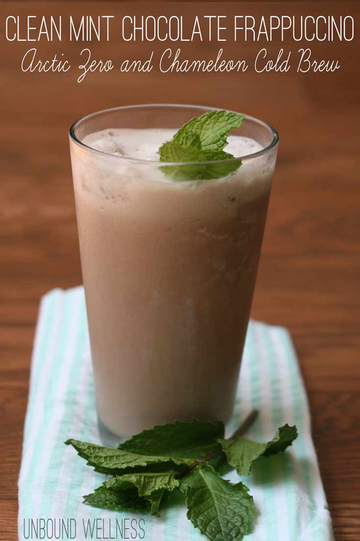 Clean Mint Chocolate Frappuccino Unbound Wellness