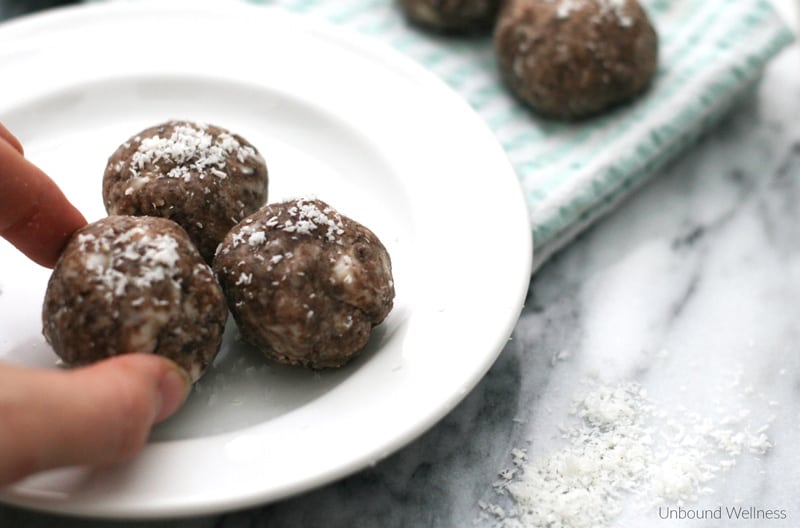 Chocolate Collagen Protein Bites