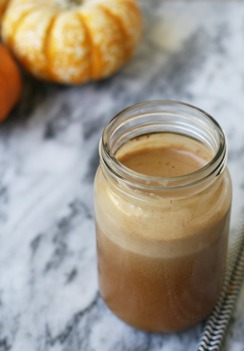 Paleo Pumpkin Spice Latte Butter Coffee