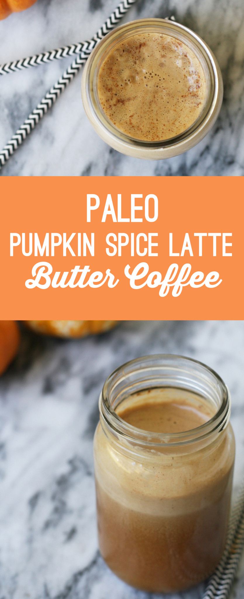 Paleo Pumpkin Spice Latte Butter Coffee