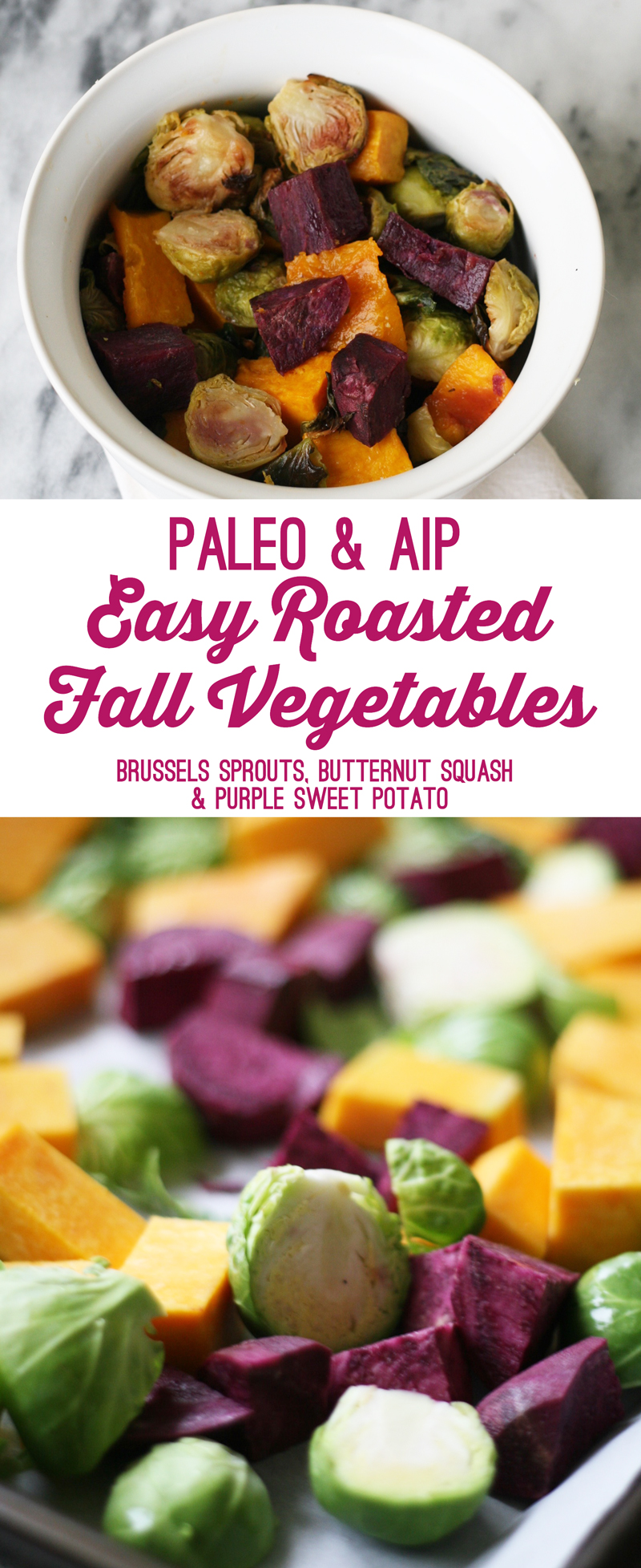 Easy Roasted Fall Vegetables (AIP, Paleo)