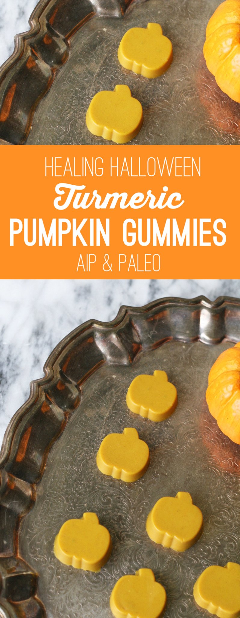 Pumpkin Turmeric Gummies (AIP, Paleo) 