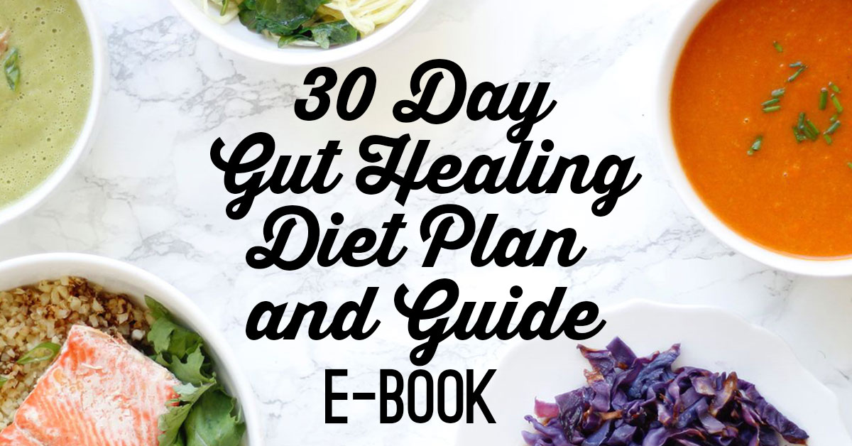 30 Day Gut Health Meal Plan Unbound Wellness