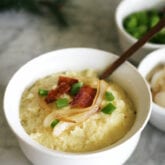 Loaded Holiday Parsnip Mash (Paleo & AIP Mashed Potatoes)