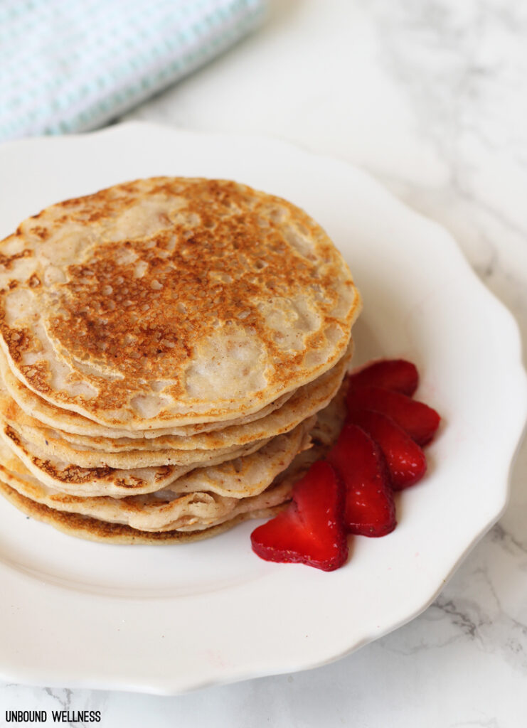 Paleo Eggfree Pancakes with Almond Flour Unbound Wellness