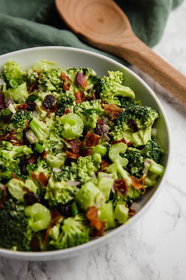 Avocado Bacon Broccoli Salad (Paleo, AIP, Whole30) - Unbound Wellness