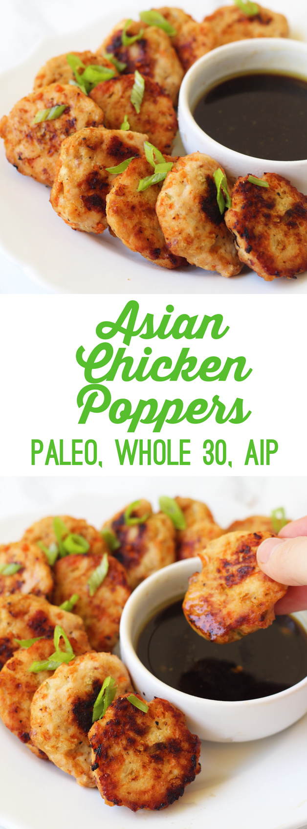 Asian Chicken Poppers (Paleo, Whole 30, AIP)