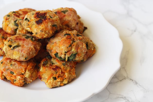 Breakfast Sausage Chicken Poppers (Paleo, Whole 30, AIP) - Unbound