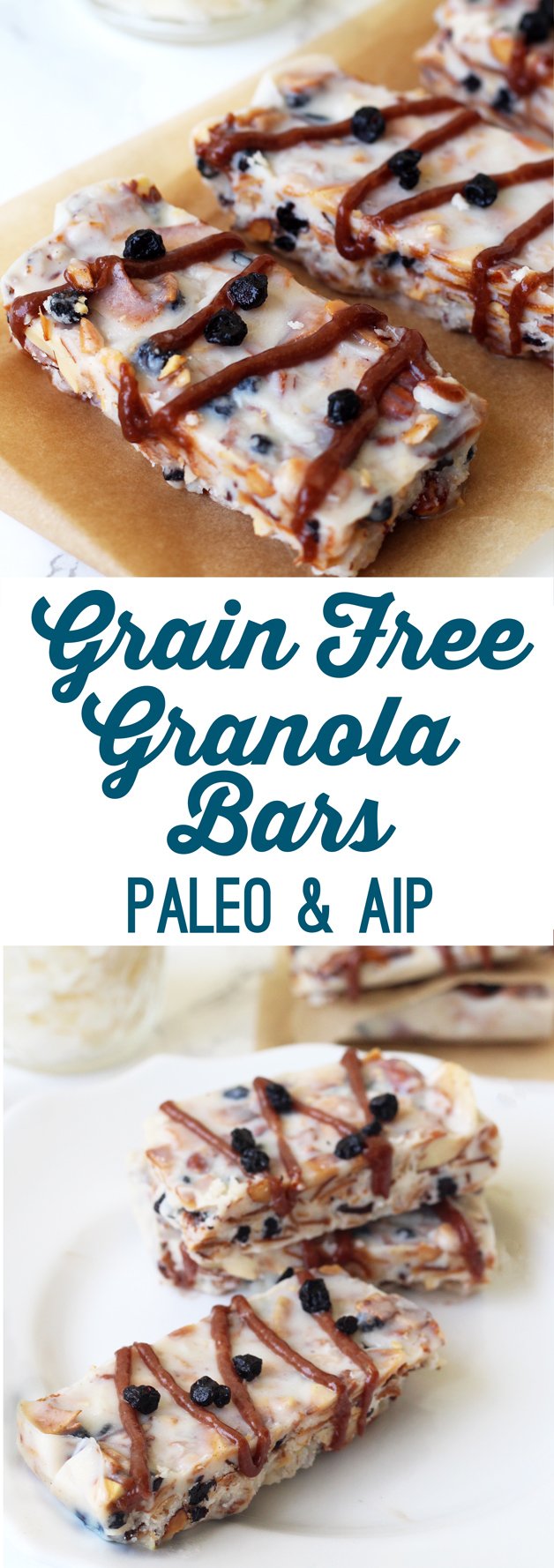 Grain Free Granola Bars (paleo & AIP)