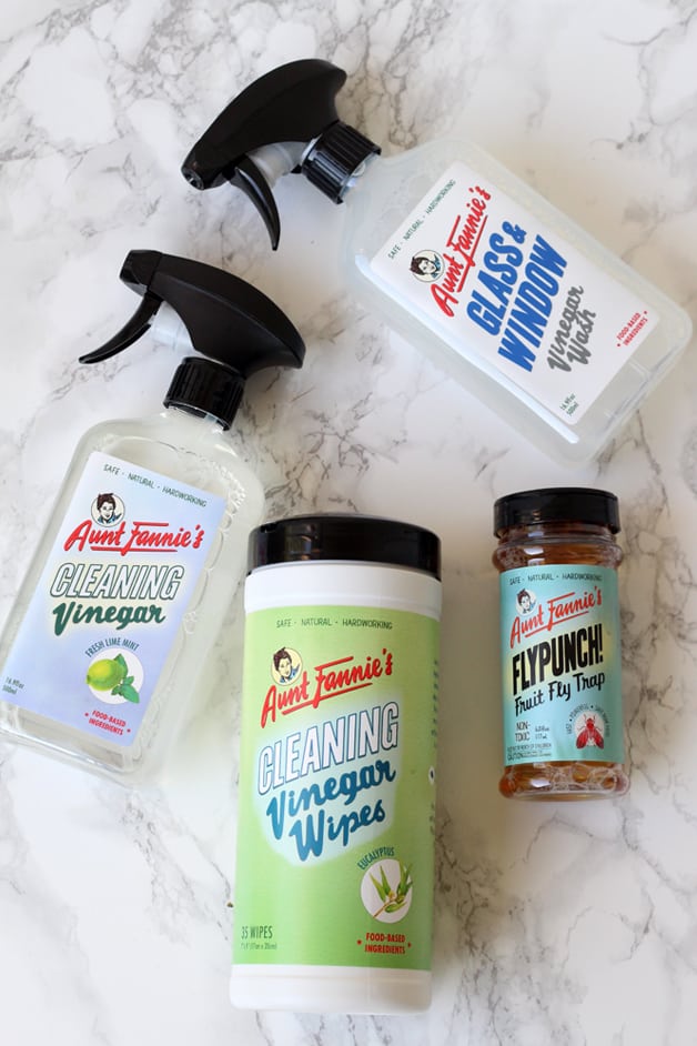 Aunt Fannie's Food-Based Cleaners #HealthierHousekeeping