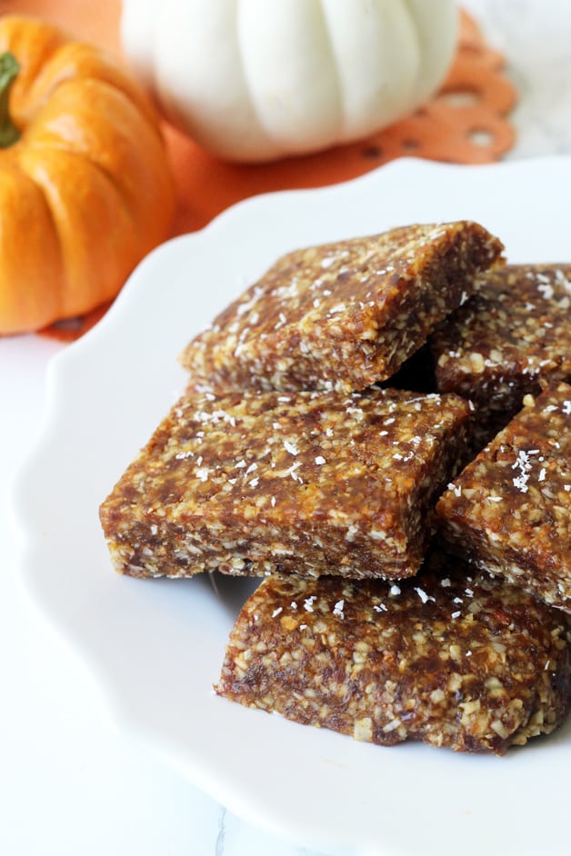 Pumpkin Energy Bars (Whole 30, Paleo, AIP)