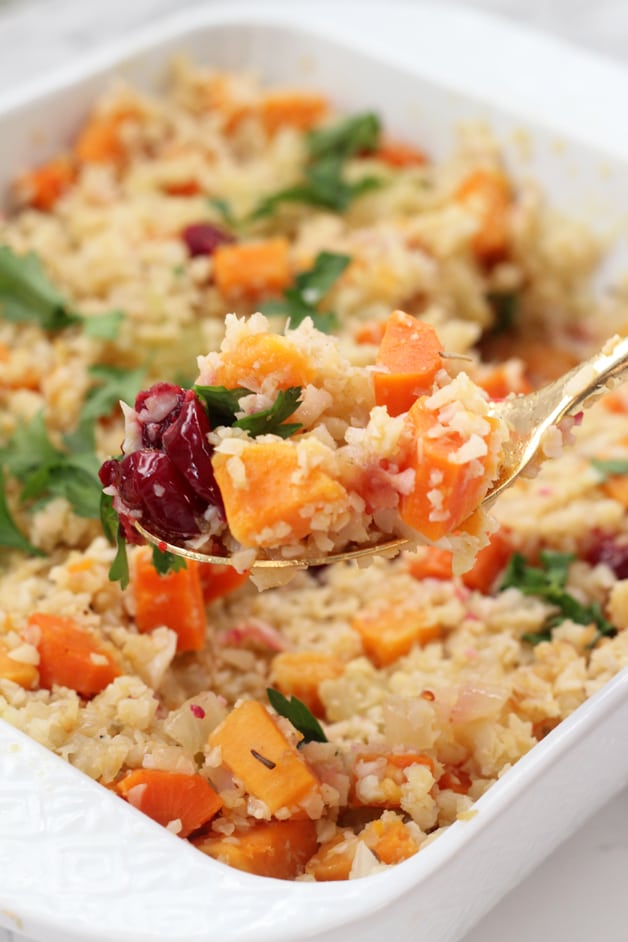 Paleo Thanksgiving Cauliflower Stuffing (AIP, Whole 30 & Low Carb ...