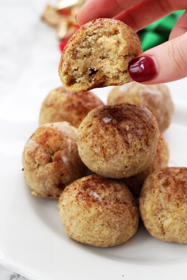 Paleo Gingerbread Donut Holes (AIP)