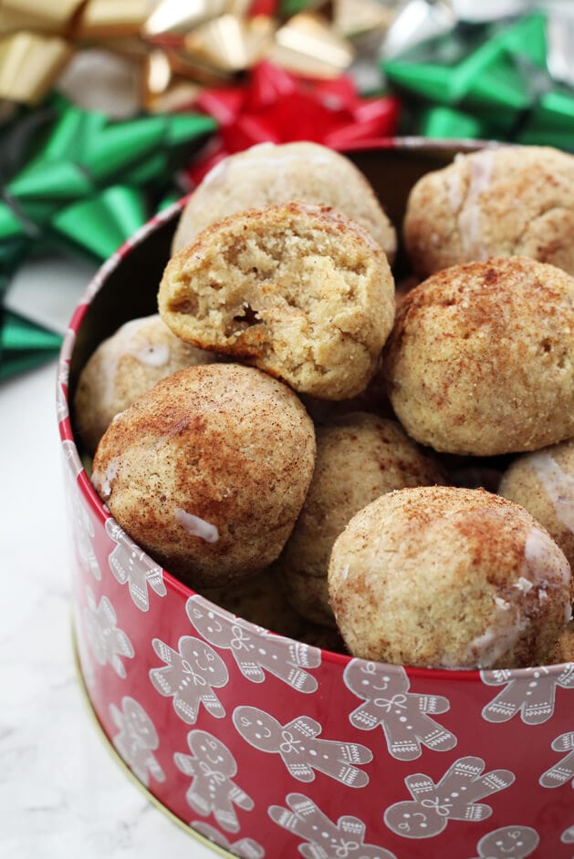Paleo Gingerbread Donut Holes (AIP)