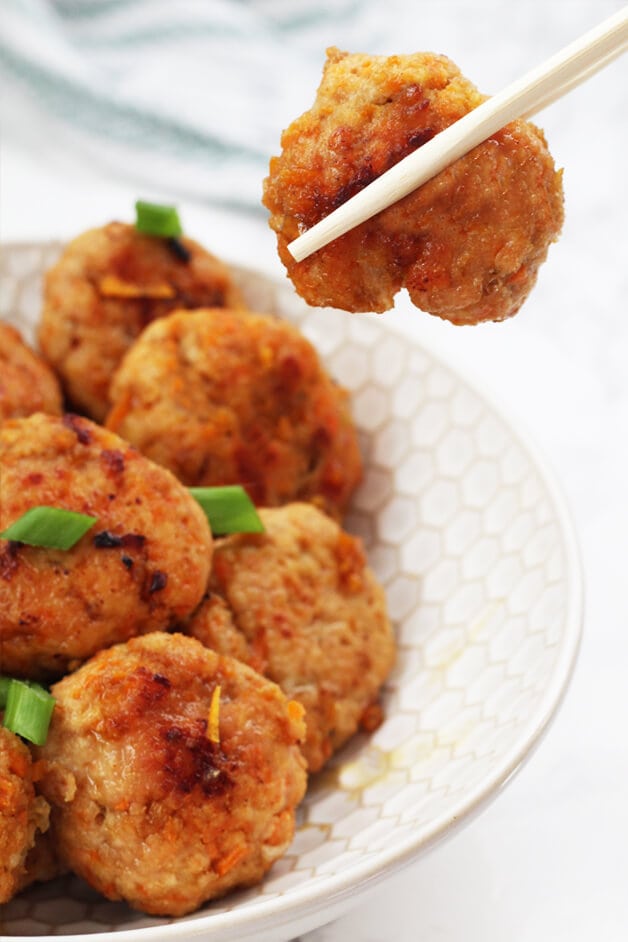 Orange Chicken Poppers (Paleo, Whole 30, AIP)