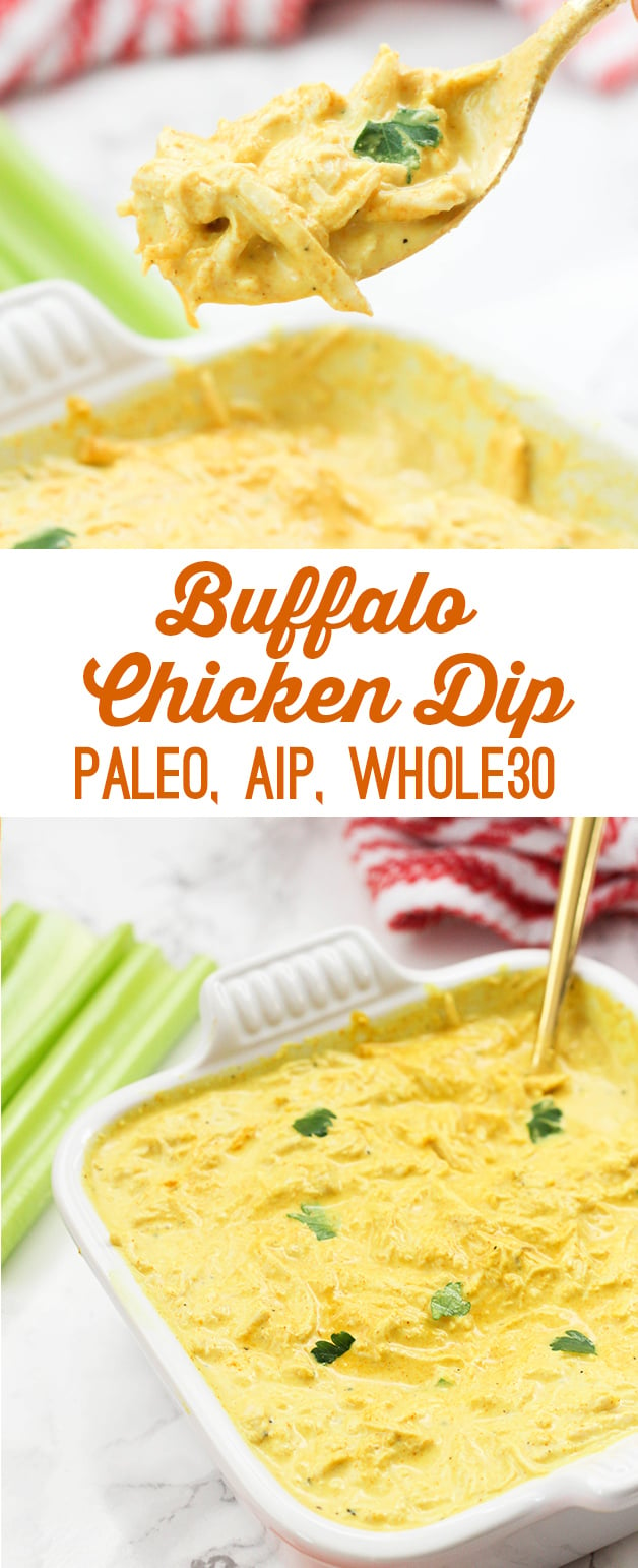 Buffalo Chicken Dip (AIP, Paleo, Whole30)