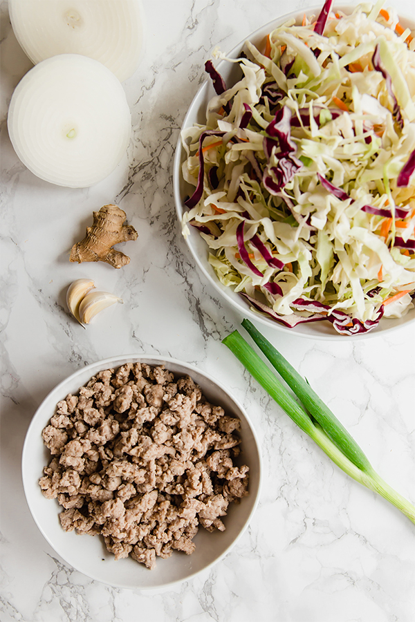 Egg Roll Lettuce Wraps - Krazy Kitchen Mom