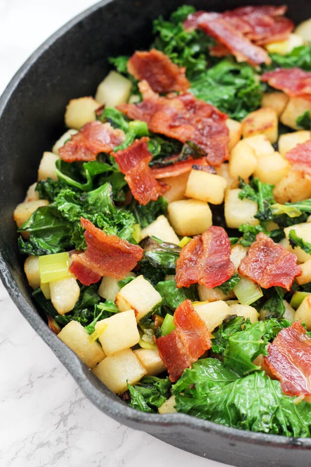 Jicama Breakfast Hash (Paleo, AIP, Whole 30)