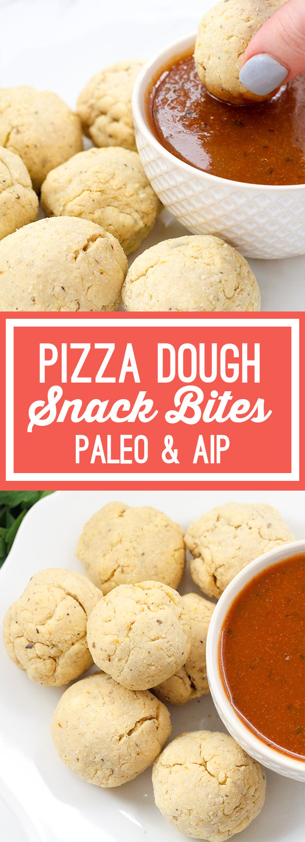 Paleo Pizza Dough Snack Bites (AIP)