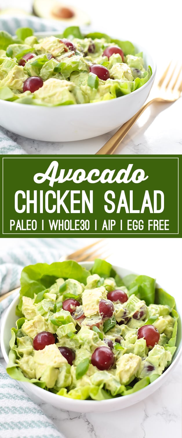 BLT Chicken Salad Avocado Cups (Paleo & Whole30 Approved!) • One Lovely Life