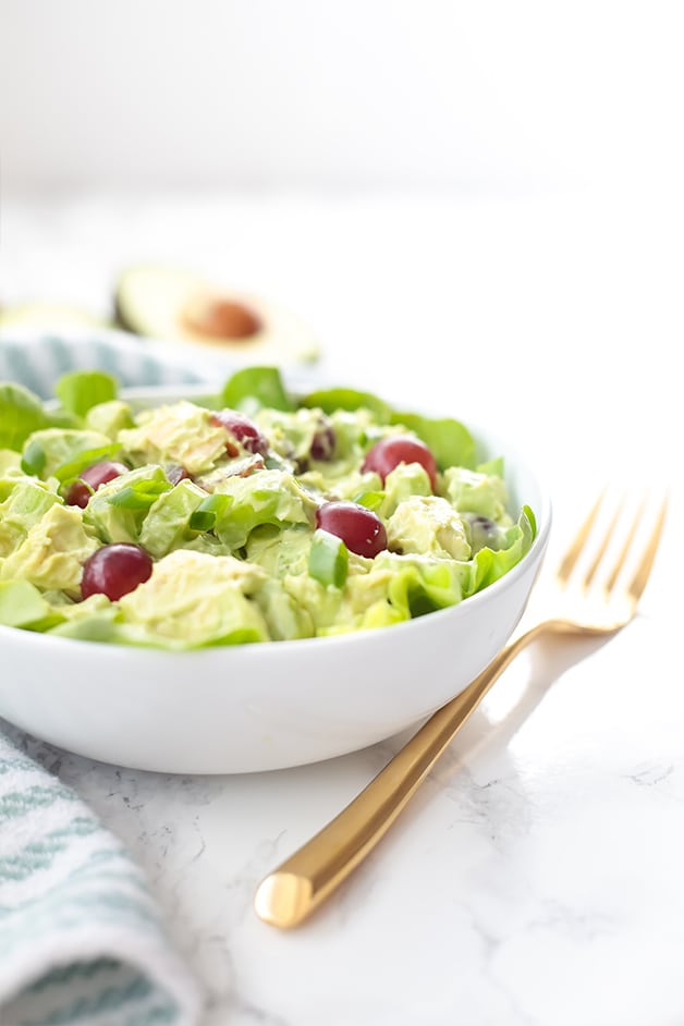 Paleo Avocado Chicken Salad (Whole30, AIP)