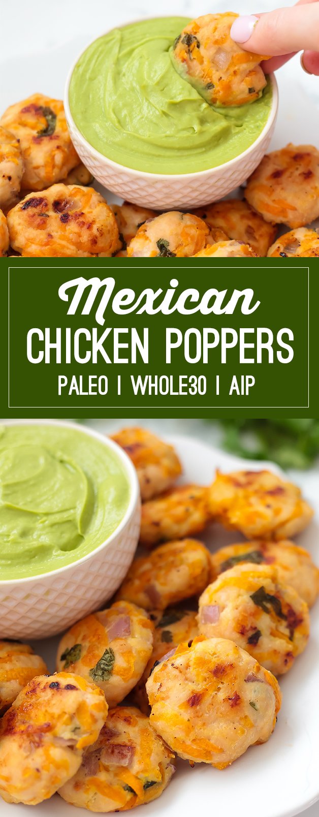 Mexican Chicken Poppers (Paleo, Whole30, AIP)