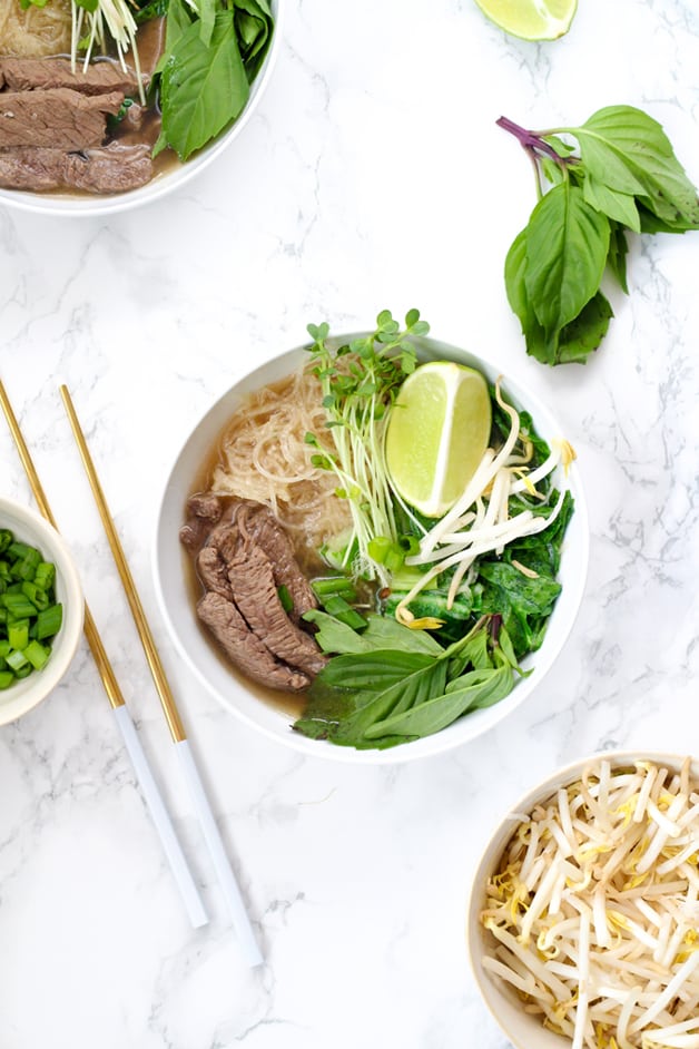 Crock Pot Beef Pho From Scratch - Served From Scratch