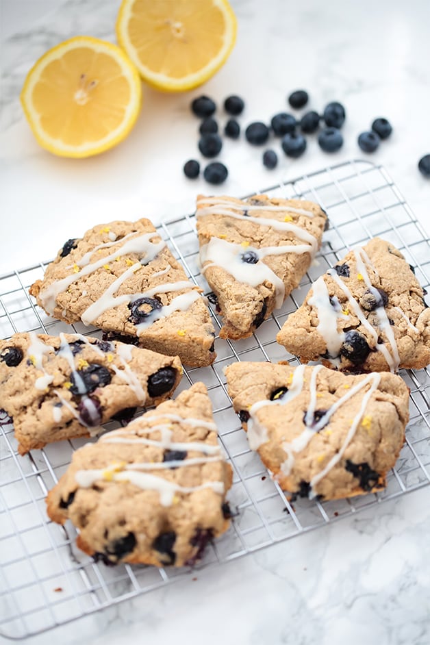 Paleo Blueberry Scones — wit + aroma