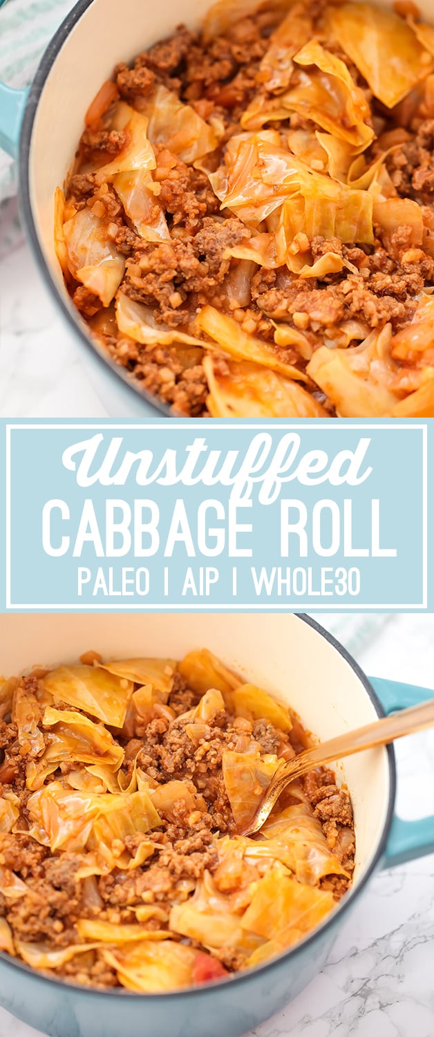 One Pot Cabbage Roll (paleo, AIP, whole30)