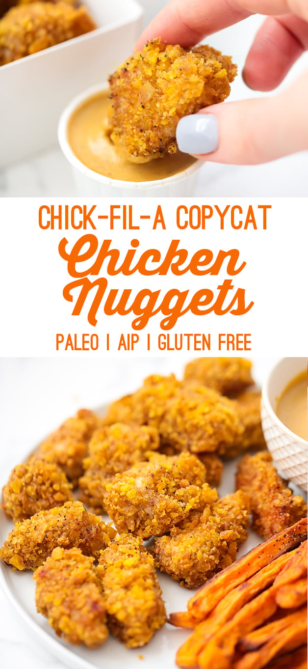 Paleo Crispy Chicken Nuggets (AIP, Chick-fil-A Copycat)