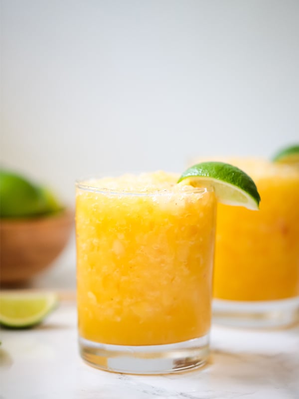 Frozen Mango Margarita Mocktail (Paleo, AIP) - Unbound Wellness