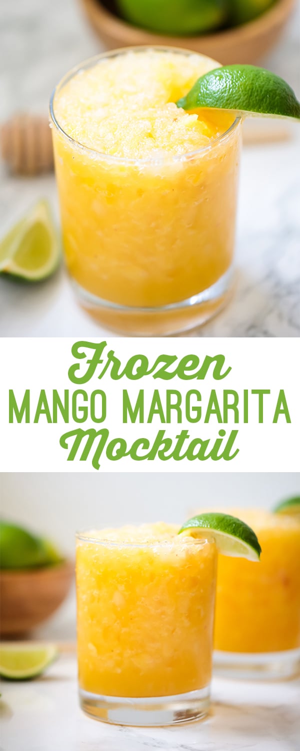 Frozen Mango Margarita Mocktail (Paleo, AIP)