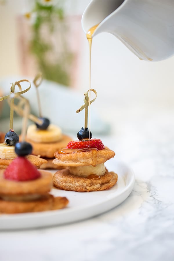 Pancake Skewers - Veggie Desserts