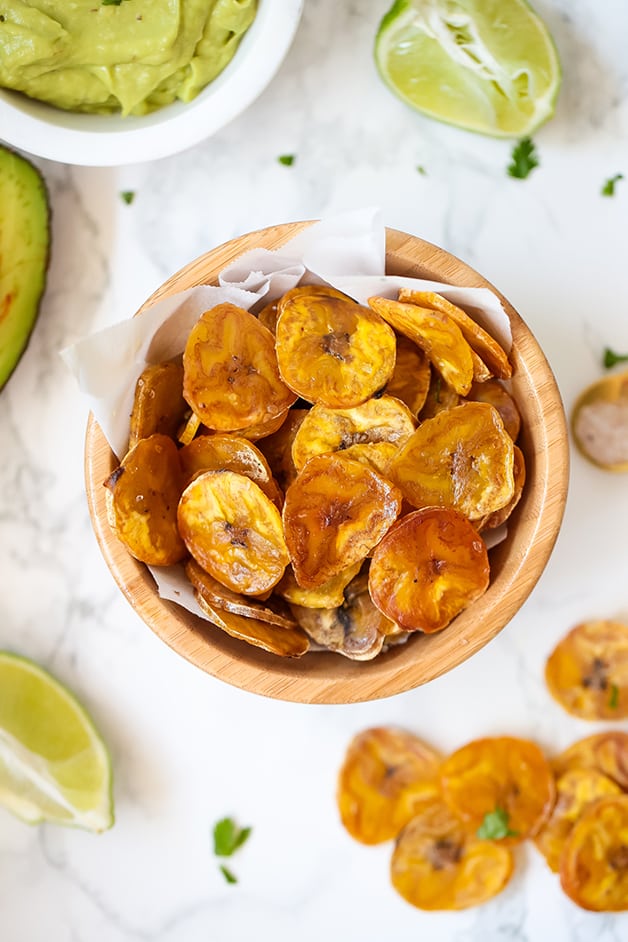Baked Plantain Chips (Paleo, AIP)
