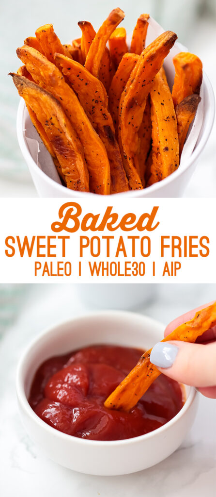 Baked Sweet Potato Fries Paleo Whole30 Aip Unbound Wellness 