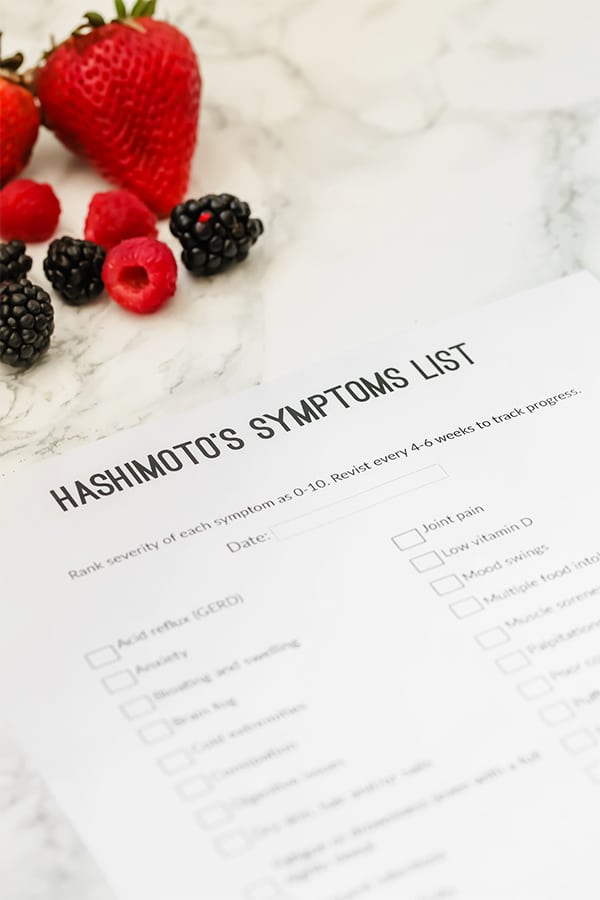 Hashimoto's Symptoms Checklist (With Printable PDF)