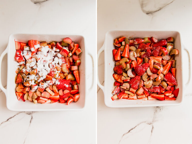 Strawberry Rhubarb Crisp (Paleo, AIP, Vegan) Unbound Wellness