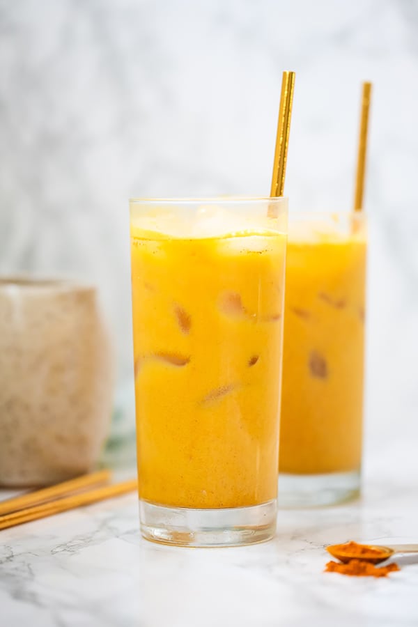 Iced Honey Turmeric Latte, Recipes