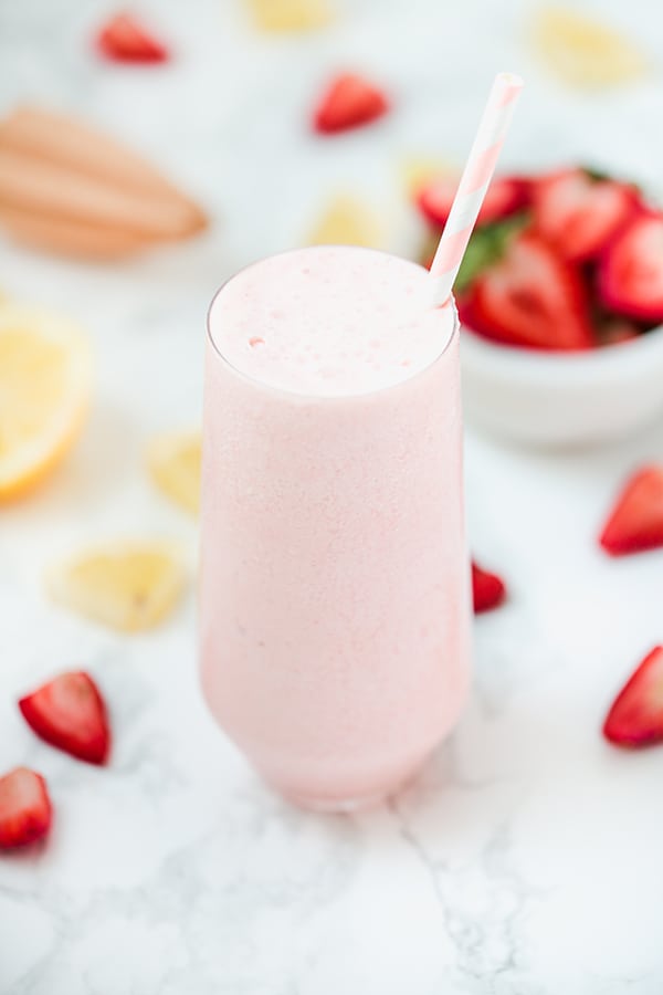 Creamy Frozen Pink Lemonade (Paleo, AIP, Refined Sugar Free) - Unbound ...