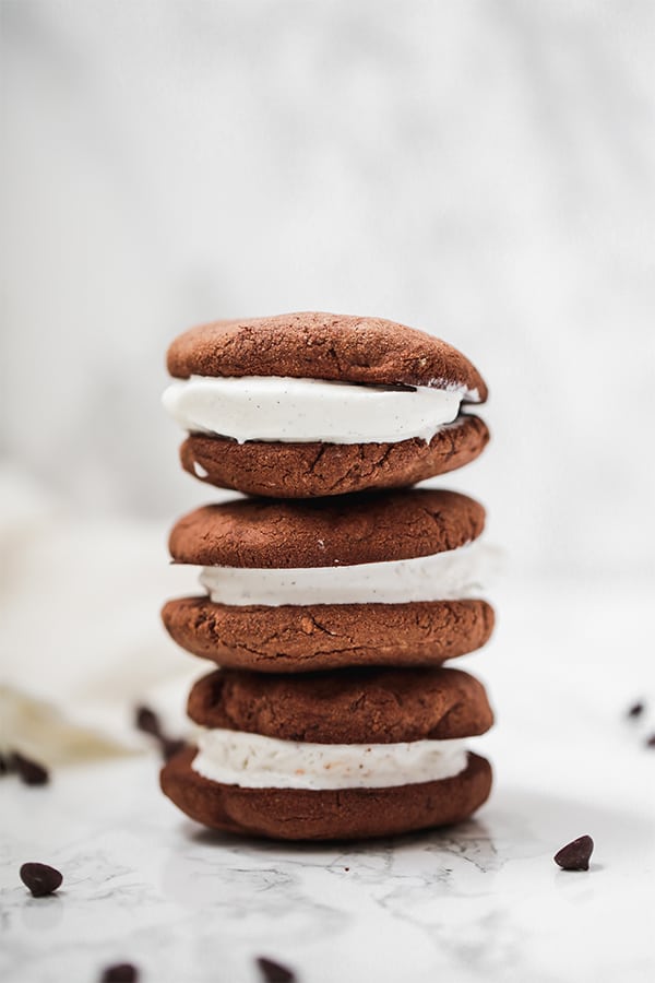 Cookie Ice Cream Sandwiches - Unbound Wellness