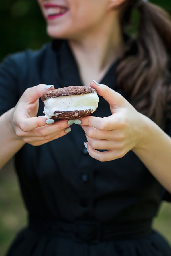 Cookie Ice Cream Sandwiches - Unbound Wellness