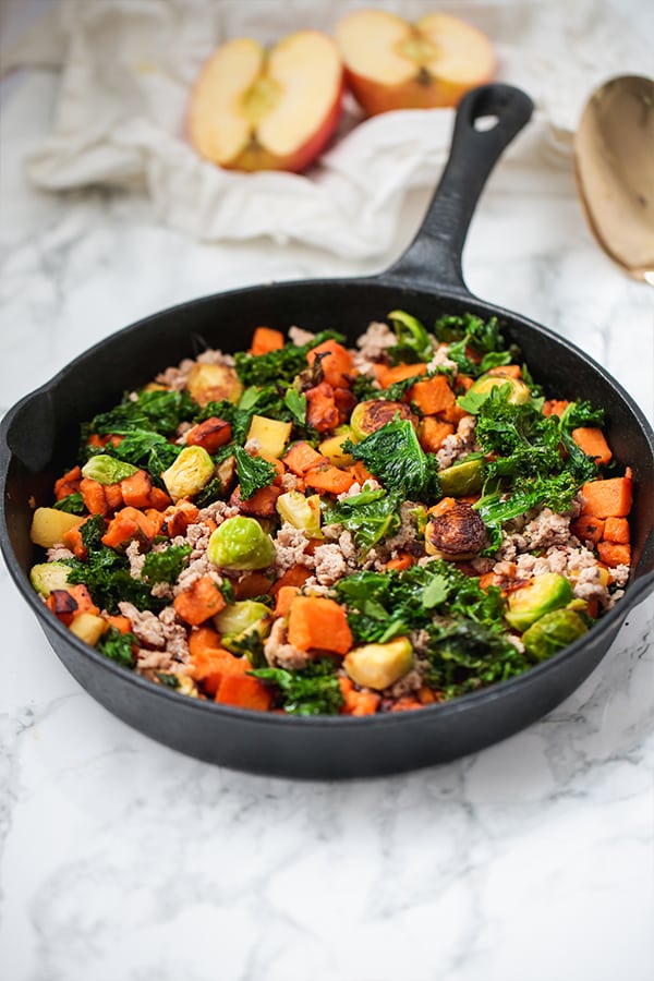 Turkey & Sweet Potato Breakfast Hash (Paleo, Whole30, AIP) - Unbound ...