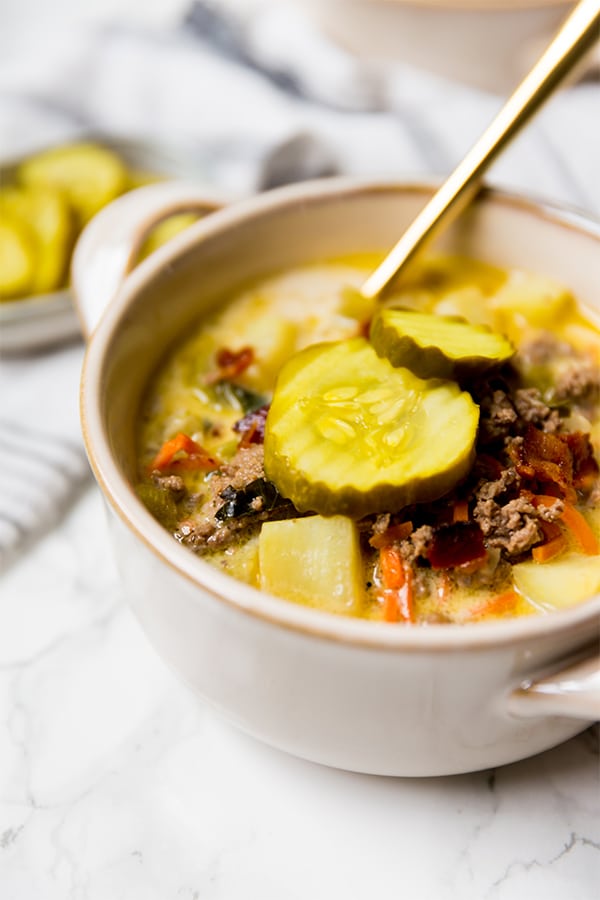 Crock Pot Paleo Hamburger Soup Recipe