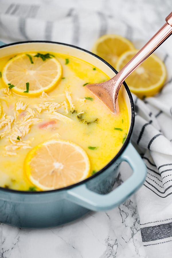 Greek Lemon Chicken Soup