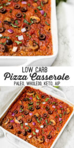 Low Carb Spaghetti Squash Pizza Casserole (Paleo, Whole30, AIP, Keto ...