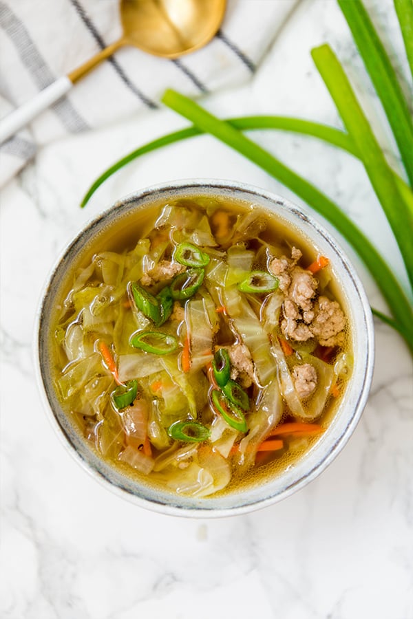 Spicy Shrimp Egg Roll in a Bowl {Paleo, Whole30} 