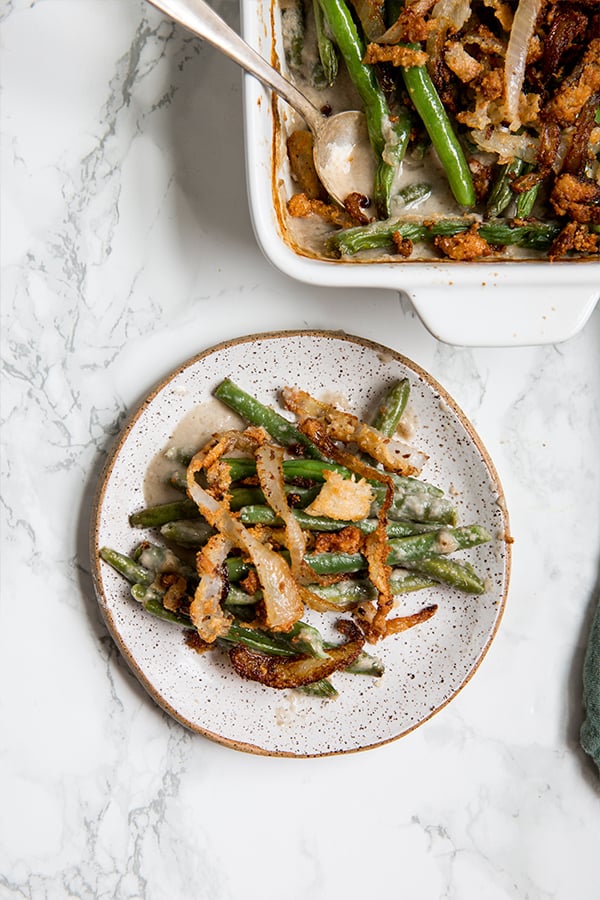 Paleo Green Bean Casserole (Dairy Free, Vegan) - Unbound Wellness