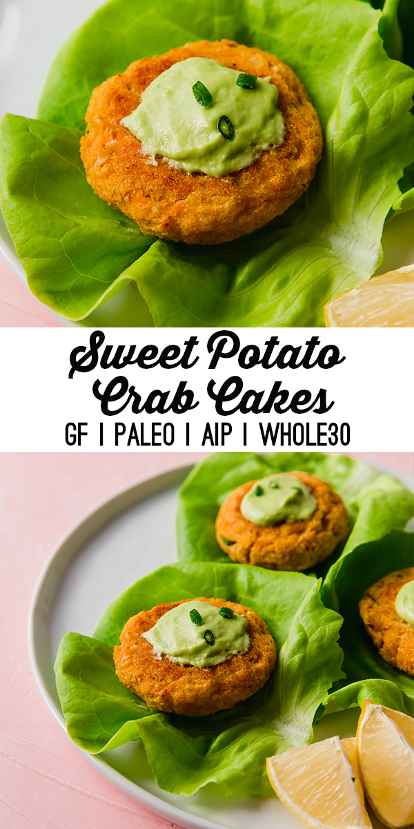 Sweet Potato Crab Cakes with Horseradish Mayo